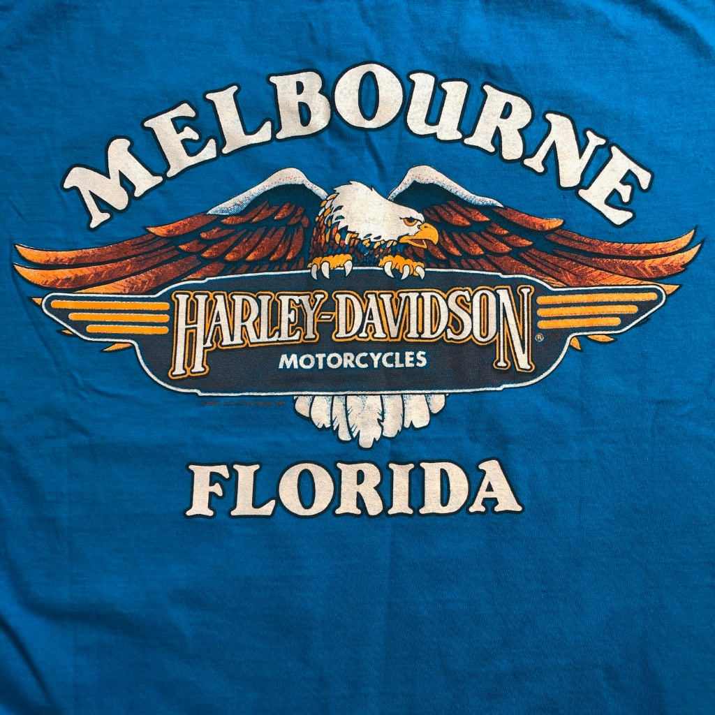 Vintage Rare 1983 Harley Davidson Usa T Shirt